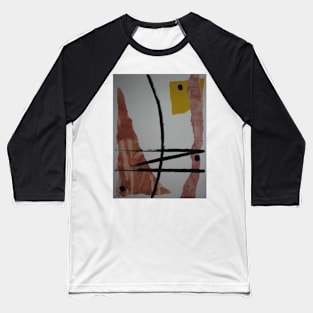 Mixed media abstract 2 Baseball T-Shirt